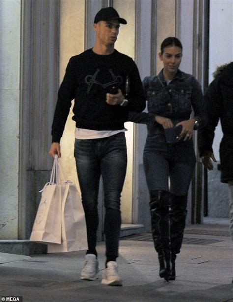 Cristiano Ronaldo Takes His Partner Georgina Rodriguez On