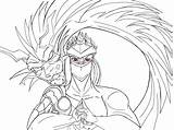 Genji Overwatch Coloring Pages Template sketch template