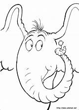 Horton Hears Seuss Kleurplaten Ortone Personne Malvorlagen Kleurplaat Coloriages Suess Puffer Animaatjes Zeichnung Cartoni sketch template