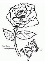 Moederdag Mariposa Colorear Kleurplaat Muttertag Rosas Kleurplaatjes Stemmen Dibujos Kalender Erstellen sketch template