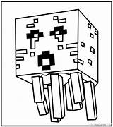 Wither Coloring Pages Minecraft Comments sketch template