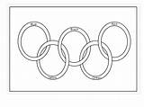 Olympic Rings Olympics Ring sketch template
