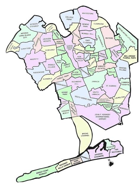 Nyc Neighborhood Maps Bald Punk