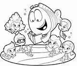 Bubble Guppies Jr Getcoloringpages sketch template