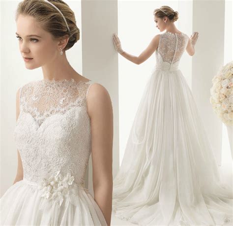 New Look White Strapless Romantic Wedding Dresses 2016