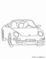 Porsche Carrera Coloring 911 Pages Car Hellokids Print Color Online sketch template
