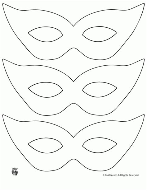 mardi gras mask craft  template woo jr kids activities