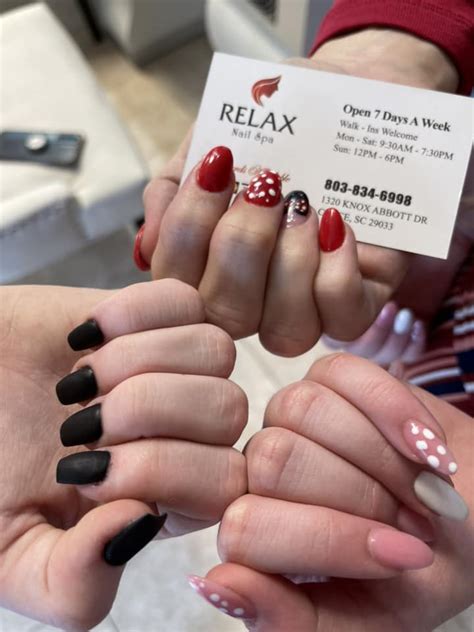 relax nails spa home