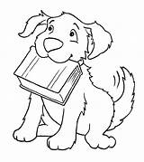 Coloring Book Pages Reading Dog Books Kids Biting Colouring Printable Print 626d Color Sheets Getcolorings Forget Dont sketch template