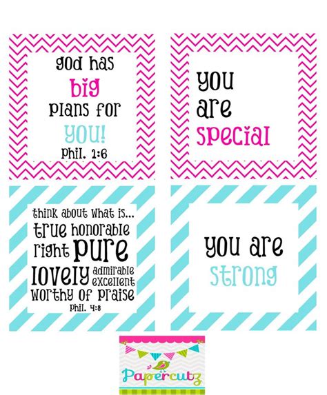 printable note card lunchbox notes encouragement card inspirational