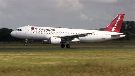 corendon airbus   takeoff groningen airport eelde youtube