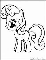 Sweetie Coloring Belle Pages Little Pony Getcolorings Printable Mlp Choose Board Popular sketch template