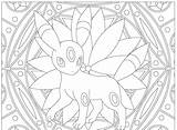 Umbreon Pokemon Espeon Template Sylveon sketch template