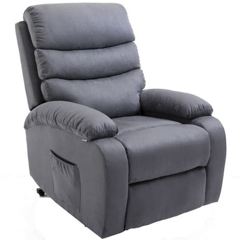 open box homegear microfiber power lift electric recliner chair with