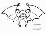 Bat Halloween Colouring Sheet Step Print Kids Special A4 Paper sketch template