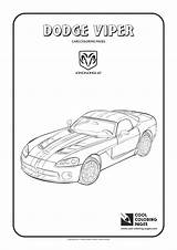 Viper Dodge Coloring Pages Cool Audi R8 Print Rover Range Aston Martin Getcolorings Cars sketch template