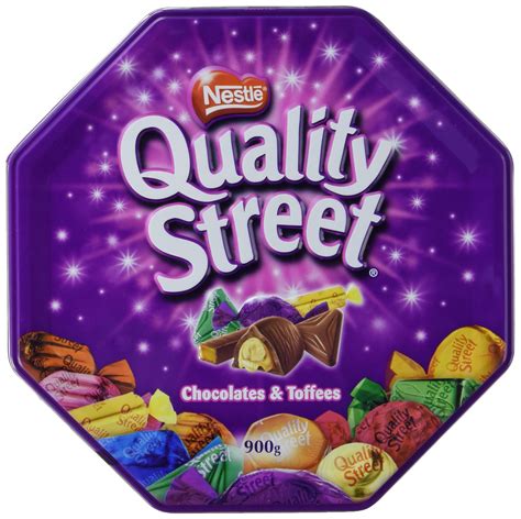 nestle quality street tin extra large  assorted chocolates imported  united kingdom