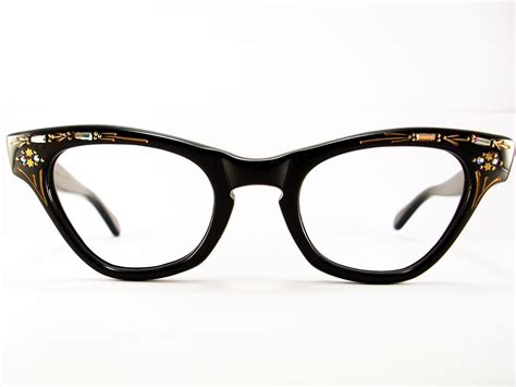 vintage eyeglasses frames eyewear sunglasses 50s cat eye