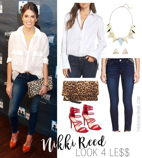 throwback thursday nikki reed s perfectly accessorized white shirt and skinny jeans the