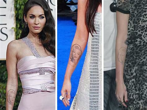 Celebrities Are Just Like Us They Regret Their Tattoos
