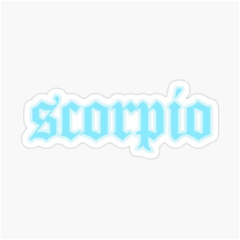 scorpio sticker  liiiiiiiiv   happy stickers