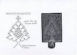 Kantklossen Patronen sketch template