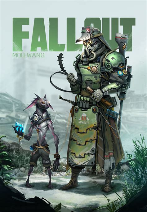 Fallout Fanart By Mole Wang Imaginaryfallout