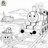 Thomas Friends Misty Rescue Island Boat Kids Coloring Captain Train Tank Engine Toys Games Pages Ready Always Sea sketch template