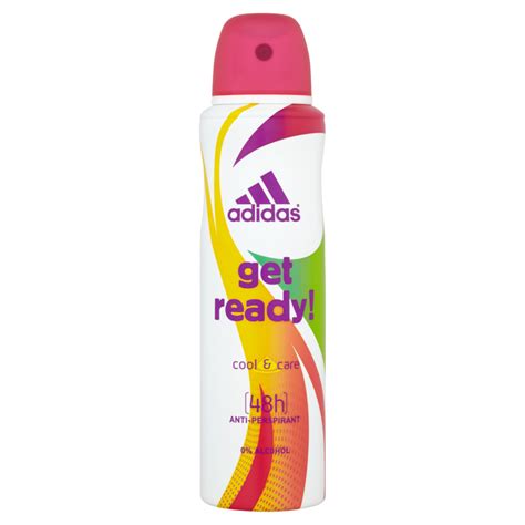 adidas  ready cool care deodorant spray antiperspirant  women