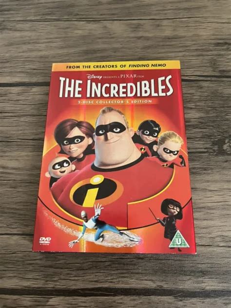 disney pixar  incredibles  disc collectors edition dvd