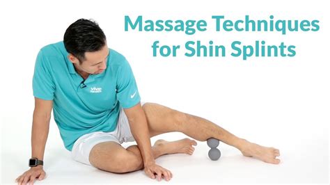 3 massage techniques for shin splints youtube