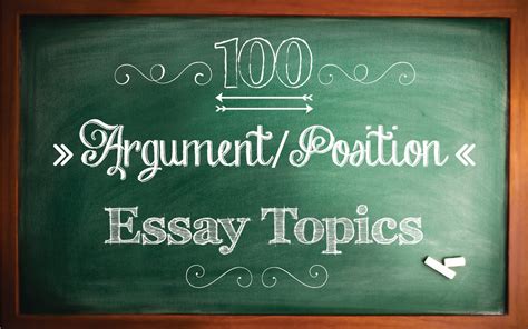 argument  position essay topics  sample essays owlcation