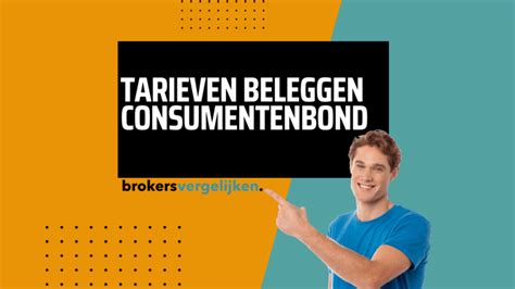 tarieven beleggen consumentenbond brokers vergelijken