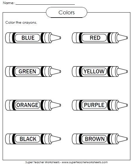 colouring worksheets  preschoolers  worksheets  kids