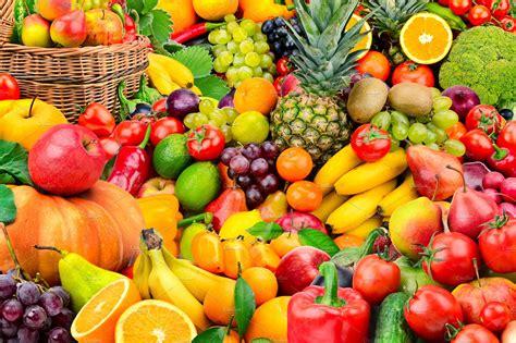 collection  fruits  vegetables featuring vegetables fruits  fruit food images