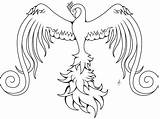 Phoenix Coloring Pages Adults Getcolorings Printable Pag sketch template