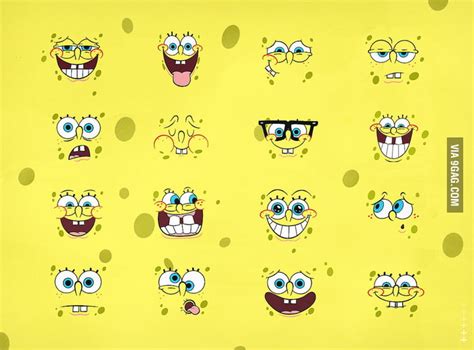 Spongebob Faces 9gag