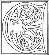 Alfabeto Celtico 2427 Ornamentales Fuentes Divertidas Medievales Iluminadas sketch template