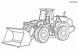 Tractor Excavator Loader Pala Excavadora Colomio Maquinas Excavators Bomberos Sheets Desde sketch template