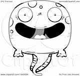 Pollywog Lineart Tadpole Character Illustration Cartoon Happy Mascot Royalty Cory Thoman Graphic Clipart Vector sketch template