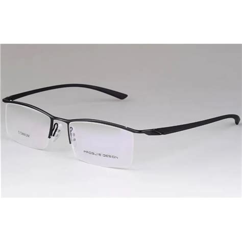Titanium Brand New Tr90 Flexible Men Women Half Rimless Eyeglass Frames
