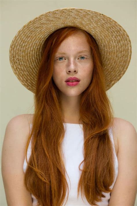 redheads from 20 countries photographed to show their natural beauty