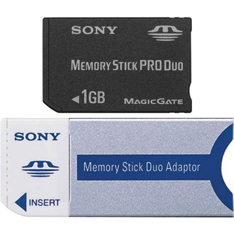 sony  gb memory stick pro duo flash memory card msxmgst walmartcom walmartcom