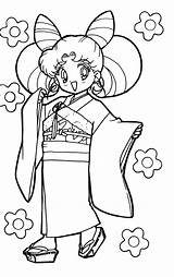 Coloring Pages Sailor Moon Princess Diana Chibi Kpop Dibujos Para Colorear Stars Anime Chibiusa Kolorowanki Mini Cute Usa Color Crystal sketch template
