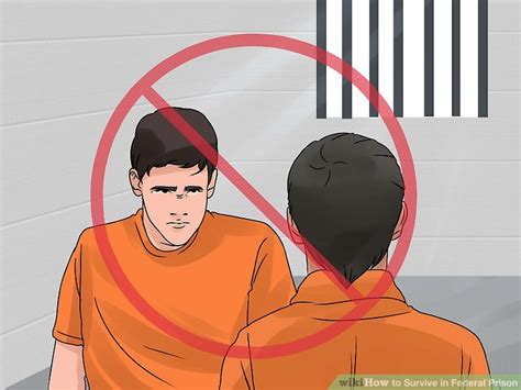 how to survive in federal prison with pictures wikihow