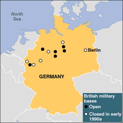 military map   military bases  germany