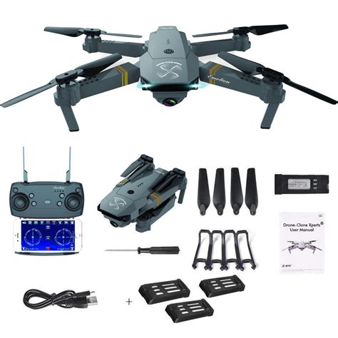 drone  pro fold quadcopter wifi fpv  hd mp camera extra