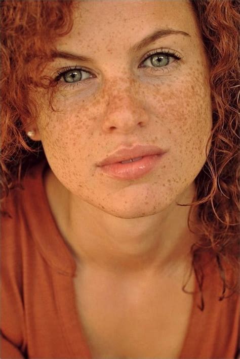 natural redhead with freckles freckles ” aliajolie shot by ines