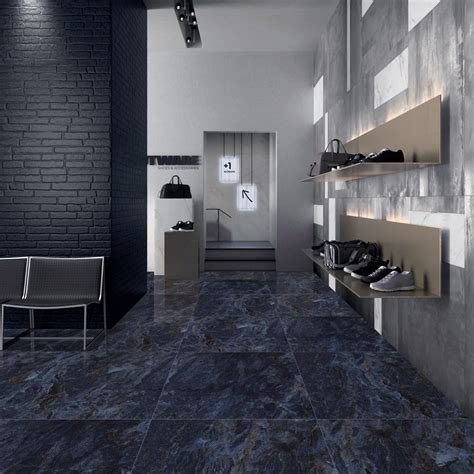 Venetian Blue Floor And Wall Tile 60x60 Luxury Tiles