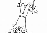 Acrobat Coloring Pages Getcolorings sketch template